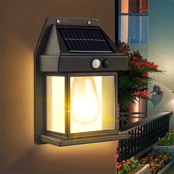 Solar Tungsten Filament Wall Lamp KT-666